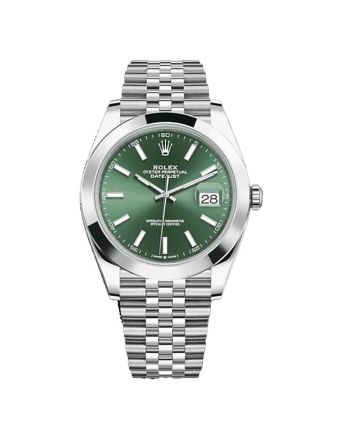 Rolex Datejust 126300 Mint Green (Jubilee) Men 41MM