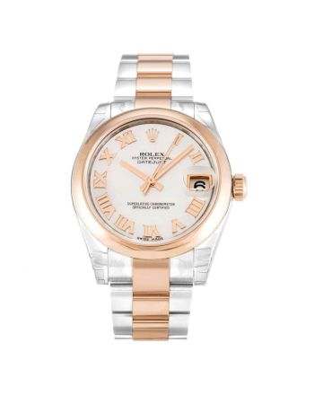 Rolex Datejust Mid-Size Pearl-White Dial 178241 Unisex 31MM