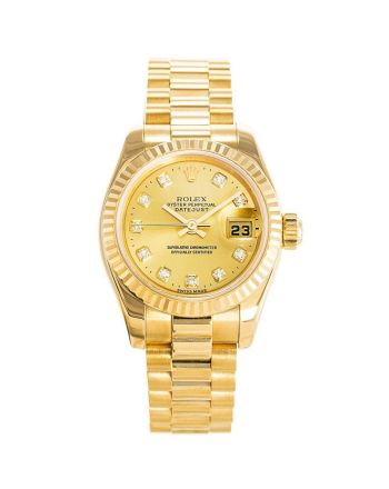 Rolex Datejust Gold 179178  Mens 36MM